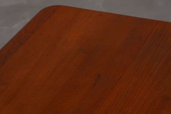 Tavolo da pranzo vintage Morten in teak di Niels Koefoed per Hornslet Mobelfabrik, Danimarca, anni '70 (photo 7 of 8)