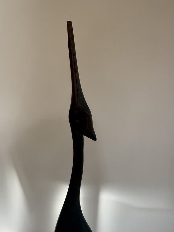 Image 1 of Uccello in legno anni settanta