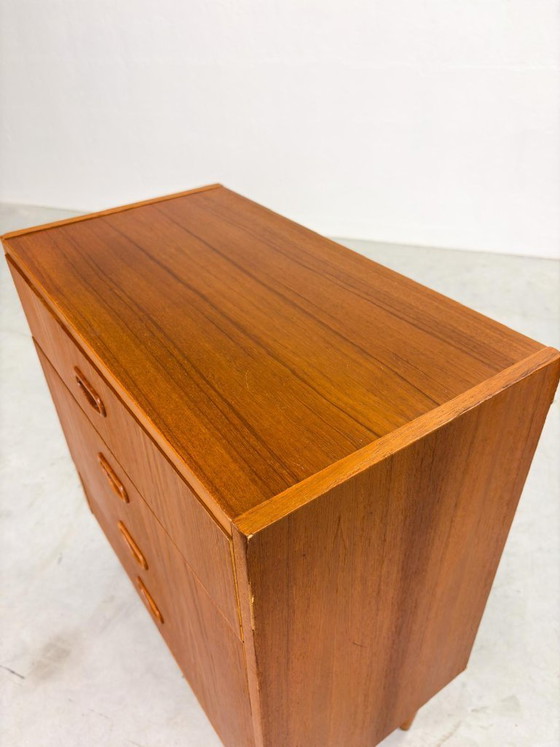 Image 1 of Lage Mid-century Ladekast van Musteringg