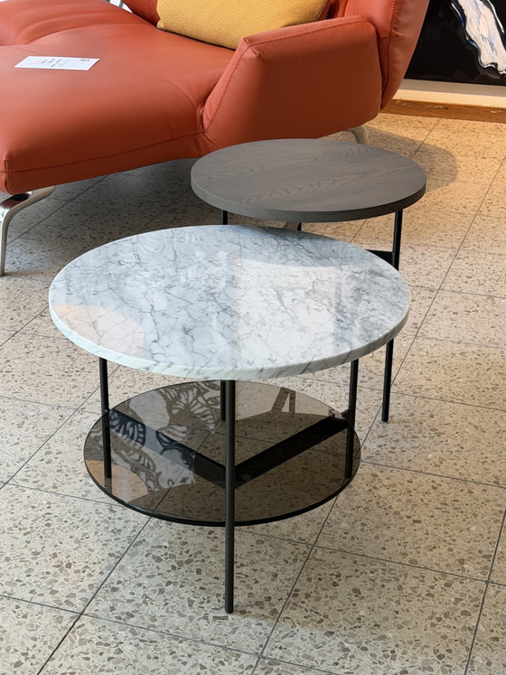 Image 1 of Leolux salontafelset Tampa marmer/ hout 