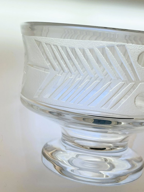 Image 1 of Rare millésime suédois- Bertil Vallien - IKAROS- grand bol des années 1960