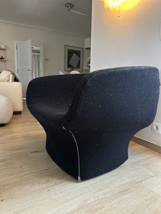 Image 1 of Poltrona MOROSO bloom nera