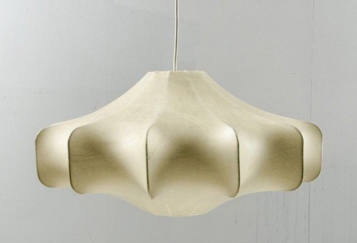 Suspension Cocoon style Mid-Century par Friedel Wauer pour Goldkant Leuchten, Allemagne, années 1970