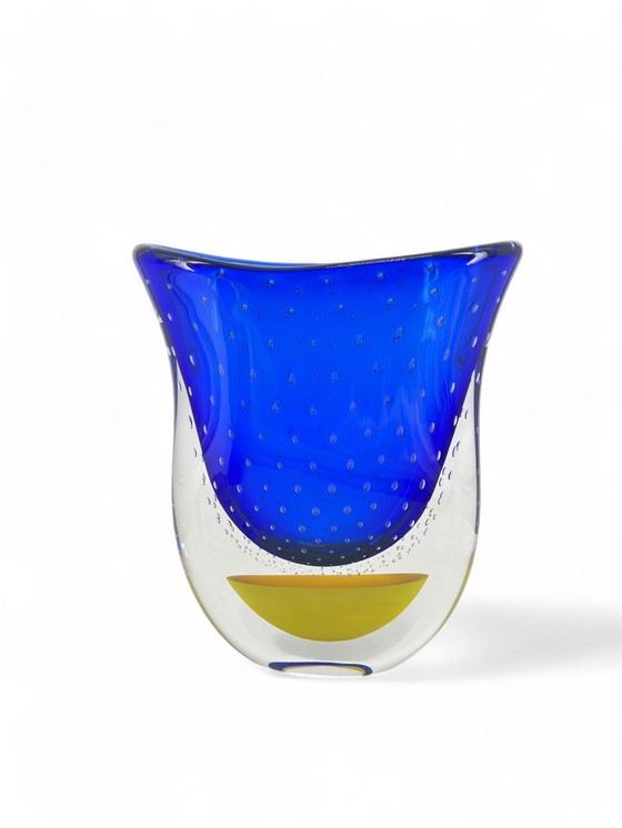 Image 1 of Vase Sommerso Murano h 30 cm