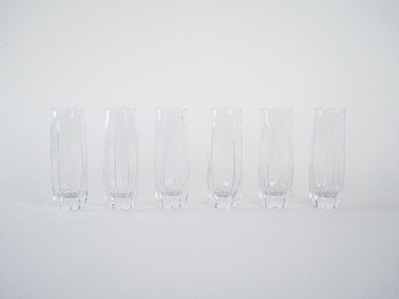 Image 1 of Set di sei bicchieri, design italiano, anni '60, made in Italy