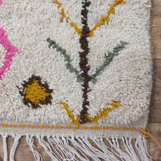 Image 1 of Tappeto berbero moderno – 100% lana annodato a mano (200 × 140 cm)