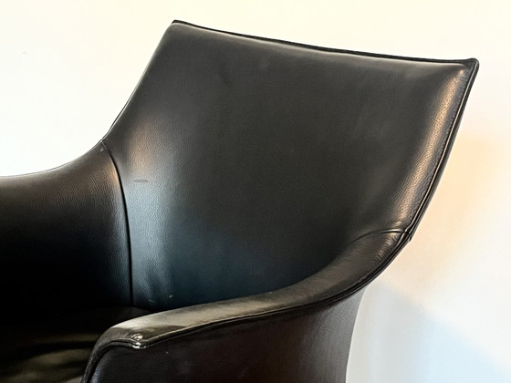 4 chaises de salle à manger en cuir Rolf Benz – Leather, Metal (photo 2 of 12)