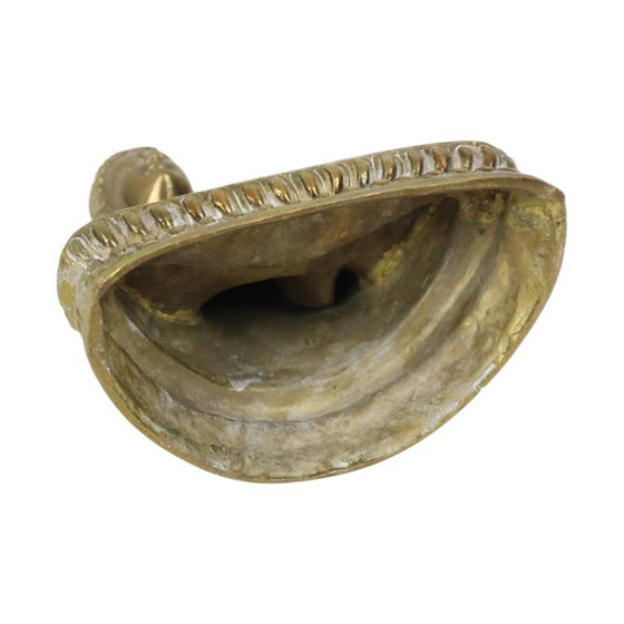 Image 1 of Vintage Messing Zittende Boeddha