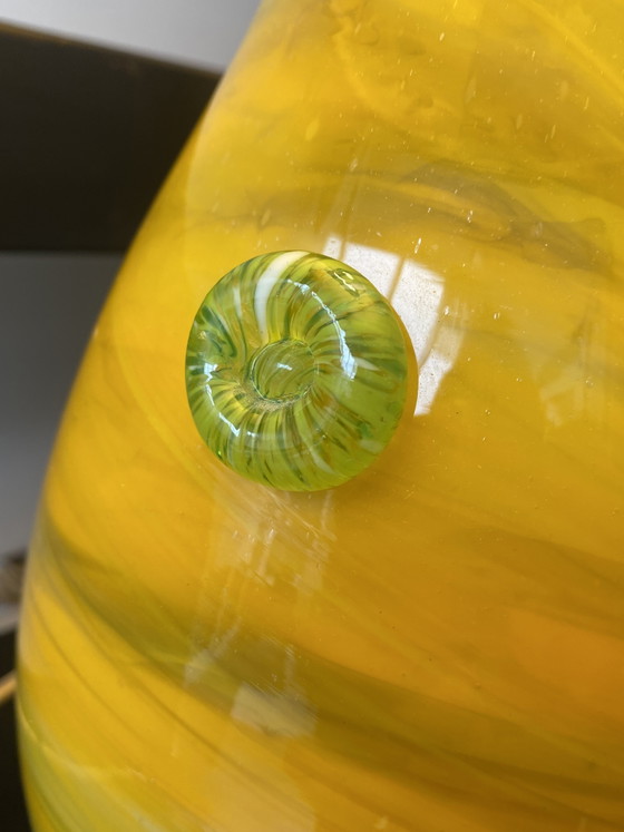 Image 1 of Pair of Murano Vintage 90s/2000s blown glass lamps