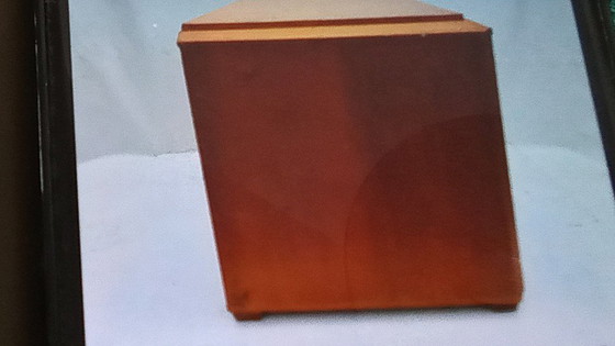 Image 1 of Antique haberdashery cabinet from Au Phenix. Vintage glass-fronted display cabinet