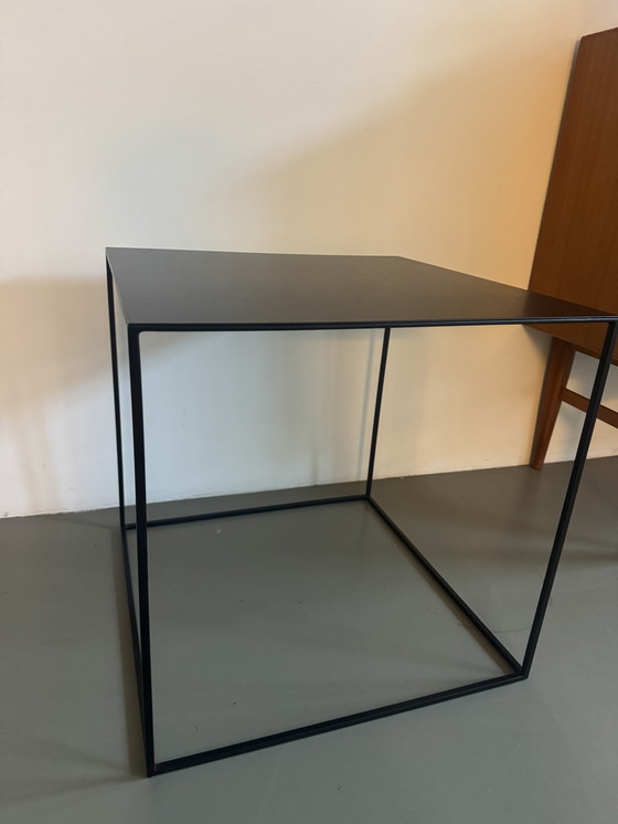 Image 1 of Schwarzer Stahl Beistelltisch Zeus (Italien)