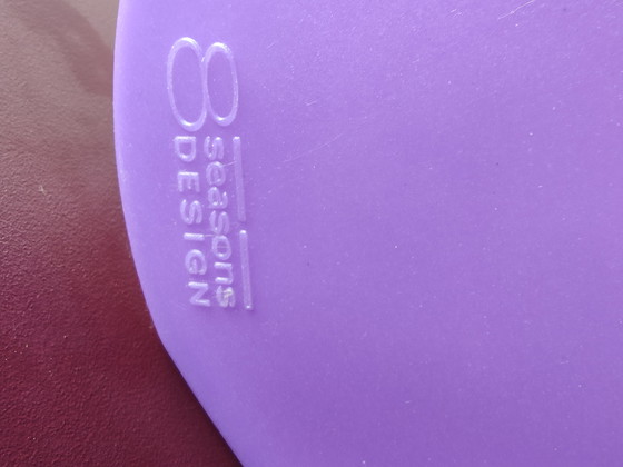 Image 1 of Floor or Table Lamp in the Shape of a Colored Flower