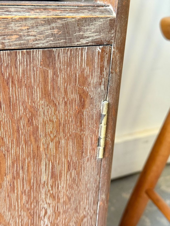 Image 1 of Table de chevet vintage avec étagère