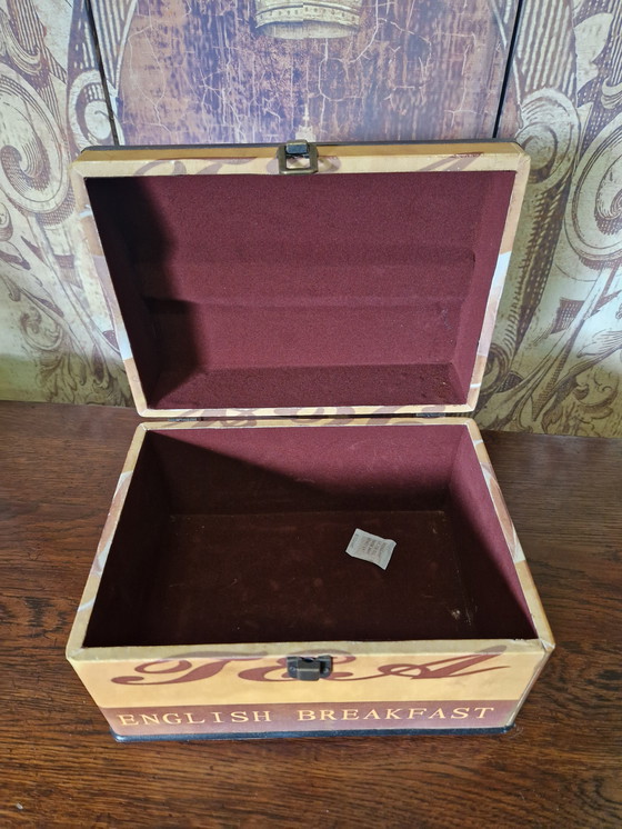 Image 1 of Vintage koffertje opbergdoos