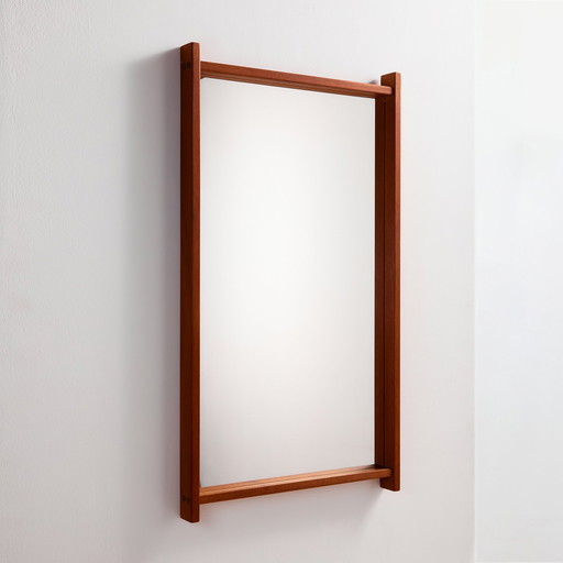 MK10676 Teak framed mirror by Aksel Kjersgaard