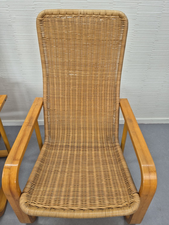 Image 1 of Poltrone vintage Ikea riet. Yngve Ekström, Öland. Per pezzo: