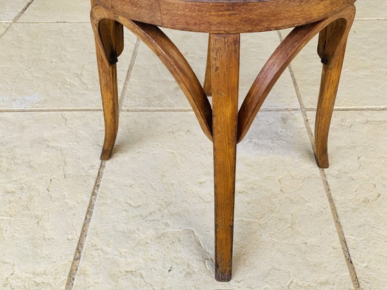 Sgabello vintage in legno curvato di Baumann, risalente agli anni '50 circa. – Sgabelli, Wood (photo 17 of 20)