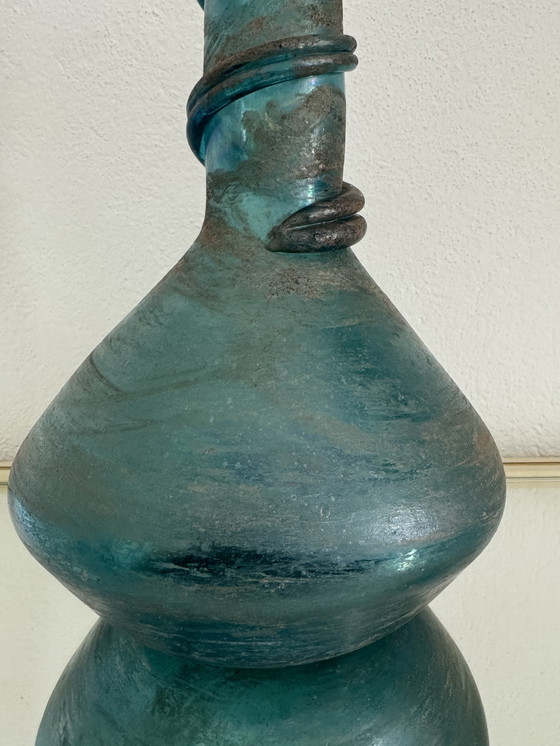 Image 1 of Große Vase Muranoglas Scavo Seguso 70er Jahre