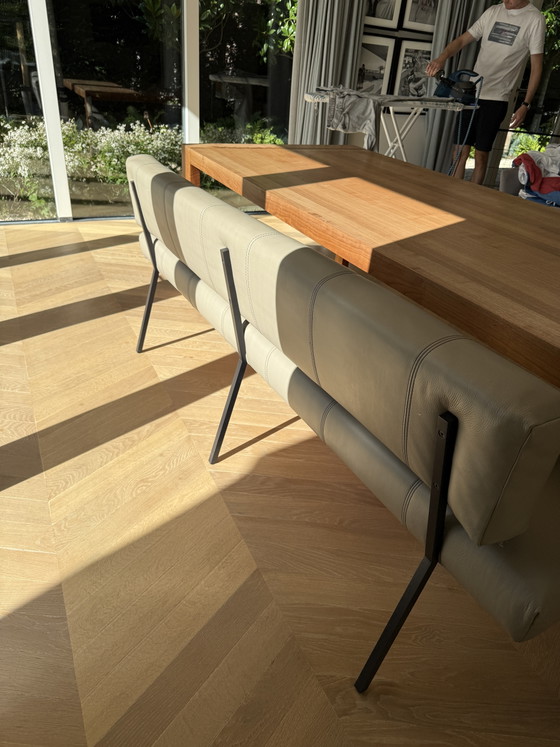 Pilat & Pilat Bench “Marjelle” – Size 201 – Pilat&Pilat, Dining chairs, Leather (photo 4 of 8)