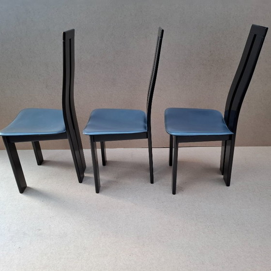 Image 1 of 6 Vintage Chairs from the 70s, Designed by Pietro Costantini for Ello