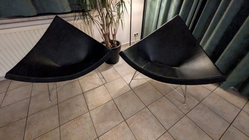 Set di 2 Poltrone Vitra Coconut originali – George Nelson (2001) – Condizioni assolute perfette