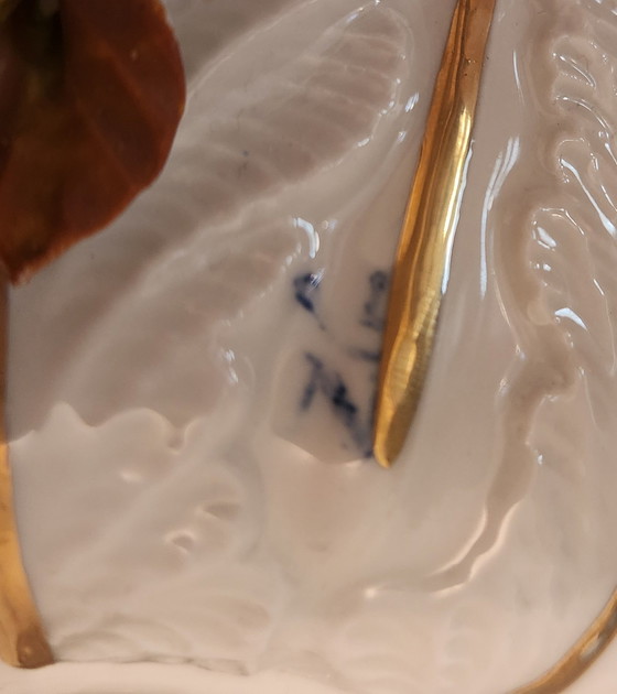 Lampadario a 8 bracci Mangani Ceramiche, in porcellana di Meissen Capodimonte, stile rococò barocco, (photo 37 of 40)