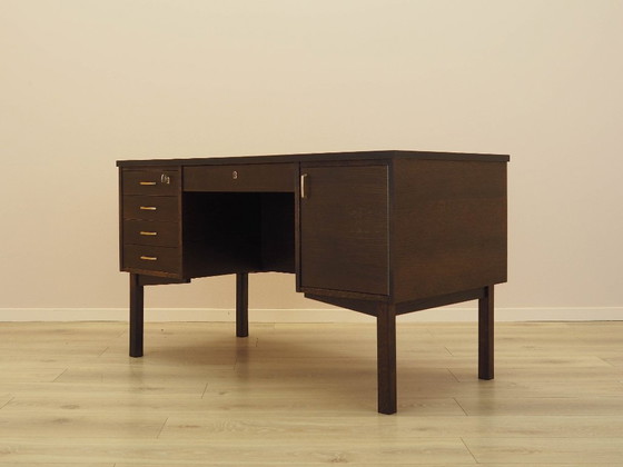 Image 1 of Bureau en chêne, design danois, années 1970, fabriqué au Danemark