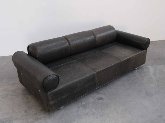 Image 1 of Divano vintage Marzio Cecchi anni '70 in pelle di bufalo 