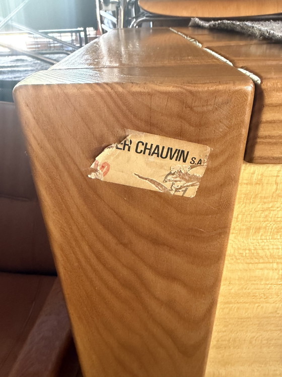 Groot vintage dressoir van Chauvin S.A. – jaren 70 – High boards, Wood (photo 9 of 11)