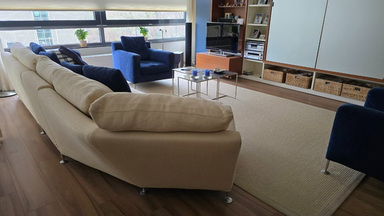 Image 1 of Corner sofa + 2x Armchair + 5x cushions all from B&B Italia