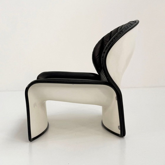Image 1 of Lotus loungestoel van André Vandenbeuck voor Strässle International, 1969