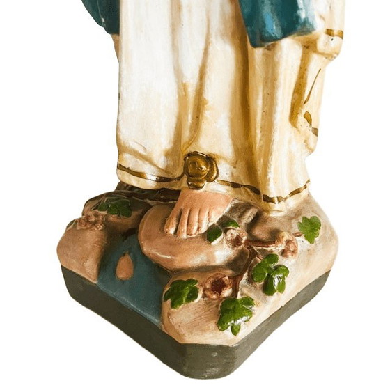 Image 1 of Vintage XL Religious Mary statue 1960s