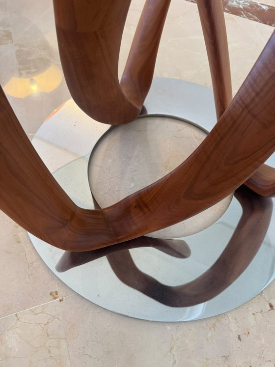 Mesa de Comedor de Lujo Porada: Mesa Infinity – Mesas de comedor, Crystal, Wood (photo 6 of 12)