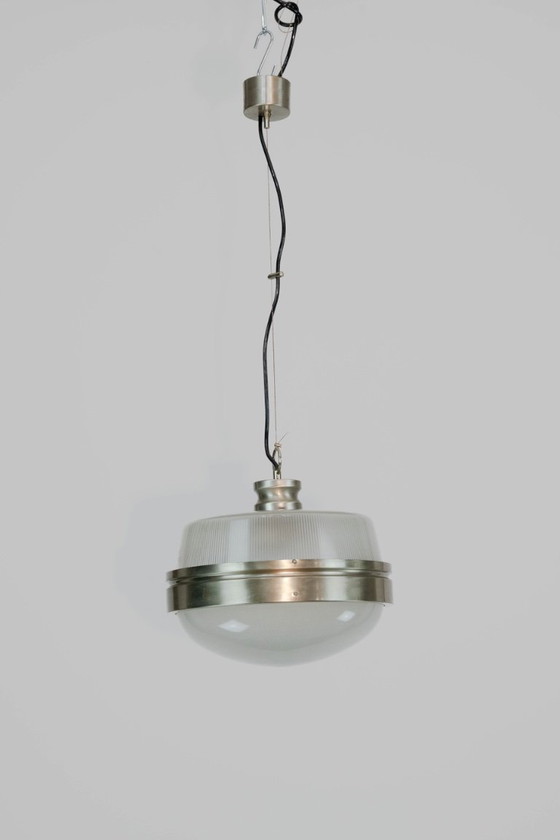 Image 1 of Lámpara colgante italiana de mediados de siglo, al estilo de Sergio Mazza para Artemide, década de 1960.