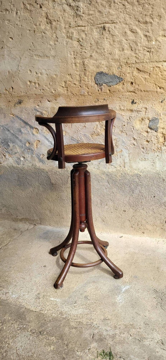 Baumann children's hairdresser's chair – Dining chairs, Wood, Art Deco (photo 3 of 6)