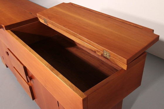 Image 1 of Torbecchia Sideboard in Walnut by Giovanni Michelucci for Poltronova, 1964