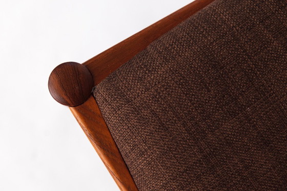 Image 1 of Set of 4 Henning Kjærnulf Teak Chairs – 1960s Danish Design for KS Møbler, Mid-Century Modern Dining Chairs, Restored