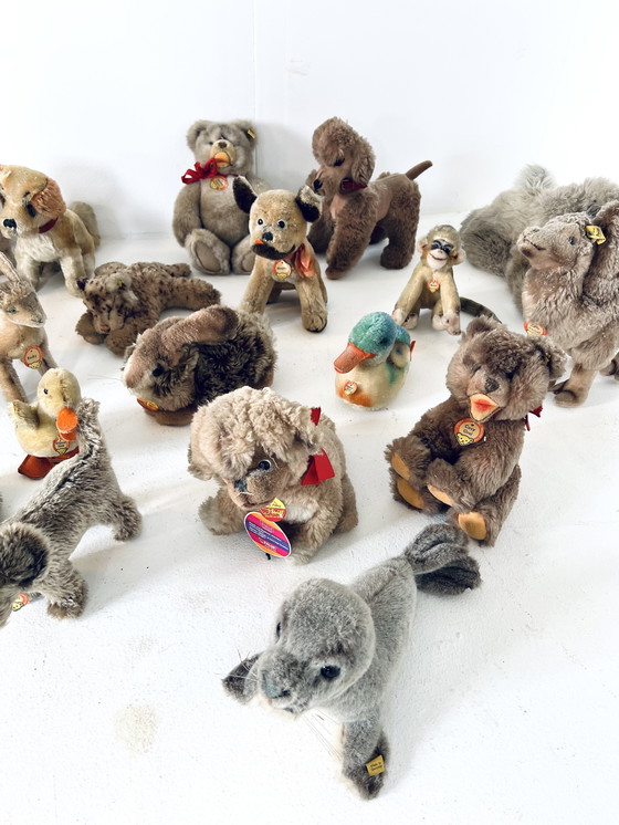 Image 1 of 19x Steiff Soft toy Vintage