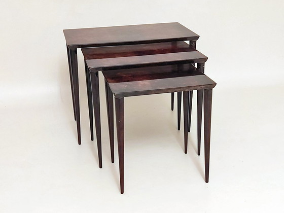 Tables d'appoint Aldo Tura « Tables gigognes » – TURA Milano Italia, Wood (photo 5 of 23)