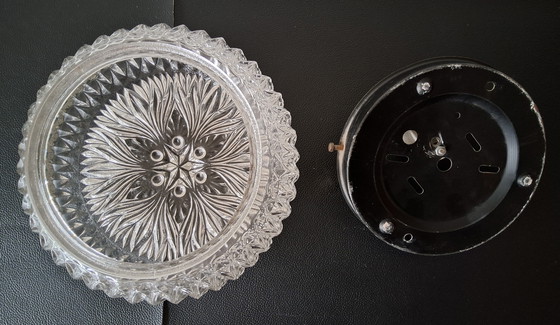 Image 1 of Vintage ceiling lamp attributed to Glashütte Limburg, c. 50/60, rare