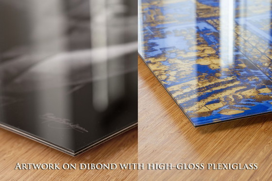 Image 1 of Flower Power 2025 | Dibond mit Plexiglas 4/25