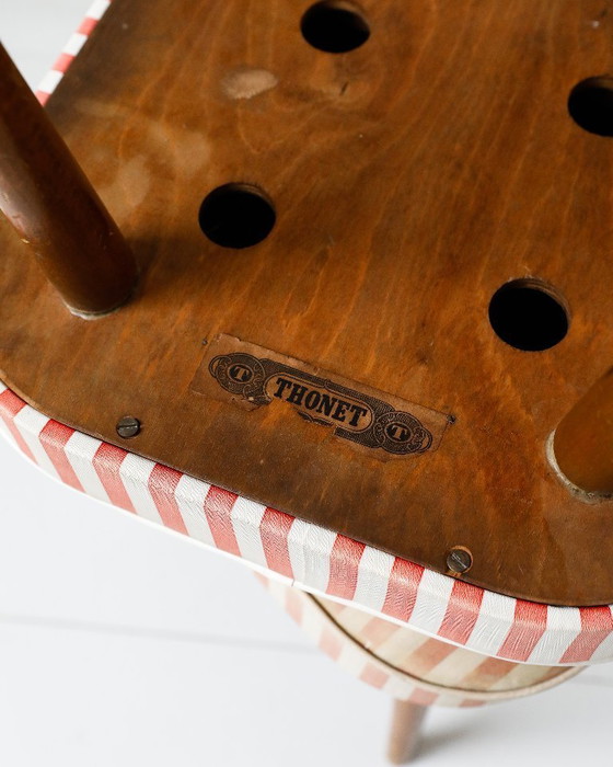 Image 1 of Set of two vintage Thonet stools