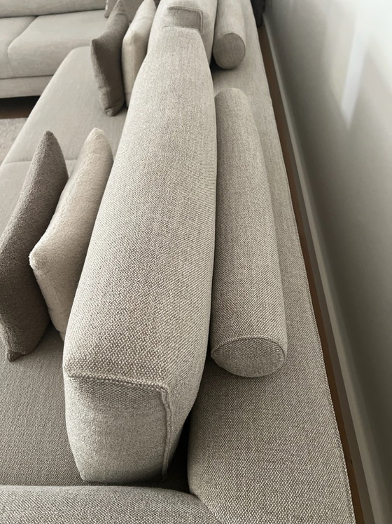 Canapé d'angle Aikon Lounge Design On Stock, Canapés d'angle, Aluminium, Textile, Beige (photo 3 sur 9)