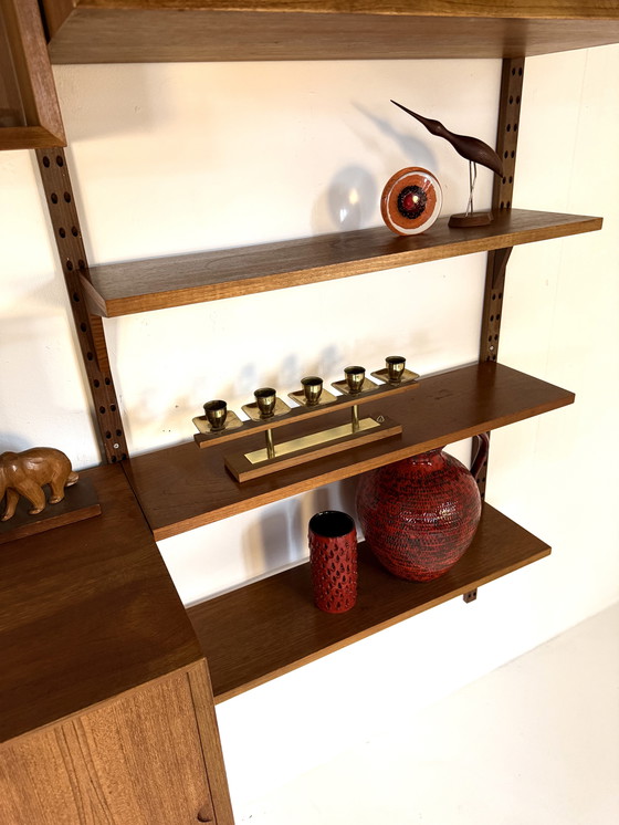 Image 1 of Système mural modulaire Vintage XL 'Cado' Poul Cadovius '60