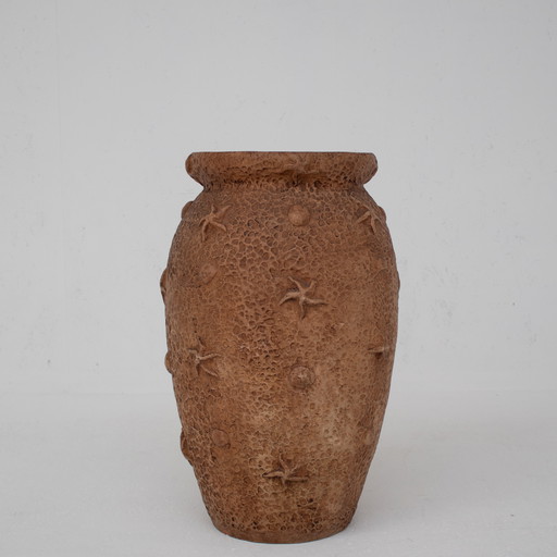 Vase artisanal en terre cuite italienne