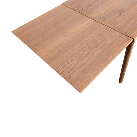 Image 1 of Table de salle à manger extensible Jalk Grete originale, style milieu du siècle, teck de Glostrup