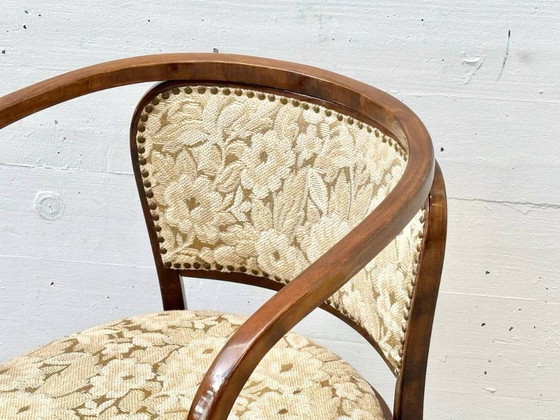 Image 1 of Poltrona modello 715 di Gustav Siegel per J. & J. Kohn del 1899 da Vienna