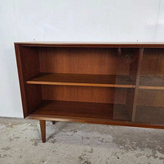 Rex Raab, Wilhelm Renz Varia-150 vintage sideboard display cabinet – Wood, Glass (photo 11 of 22)