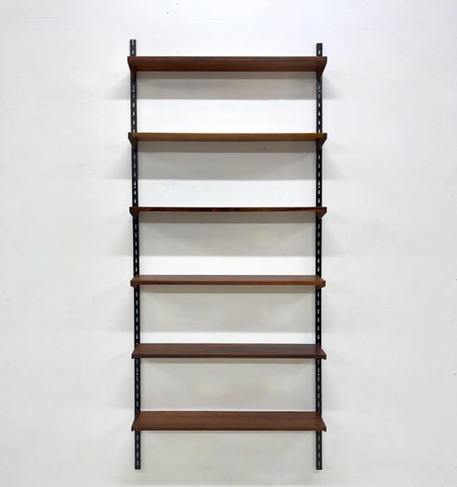 SCAFFALI IN PALISSANDRO DI KAI KRISTIANSEN PER FELDBALLES, ANNI '60