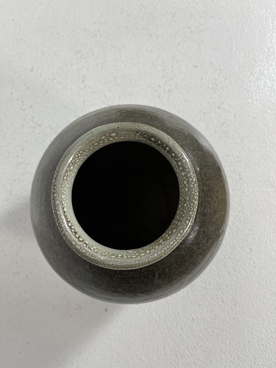 Image 1 of Jaren Vijftig Keramische Handgemaakte Pot